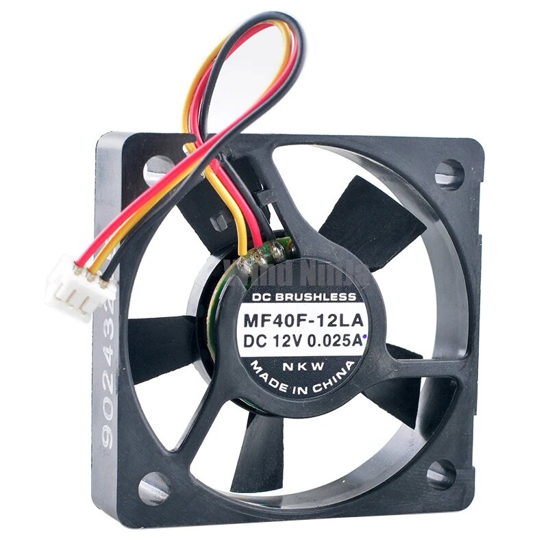 Внешний вентилятор 4 см 40 мм 40x40x10 мм постоянный ток 12 В 4400 А 2 контакта об/мин тихий осевой вентилятор охлаждающий вентилятор для источника питания Фиксированных цветов Черный