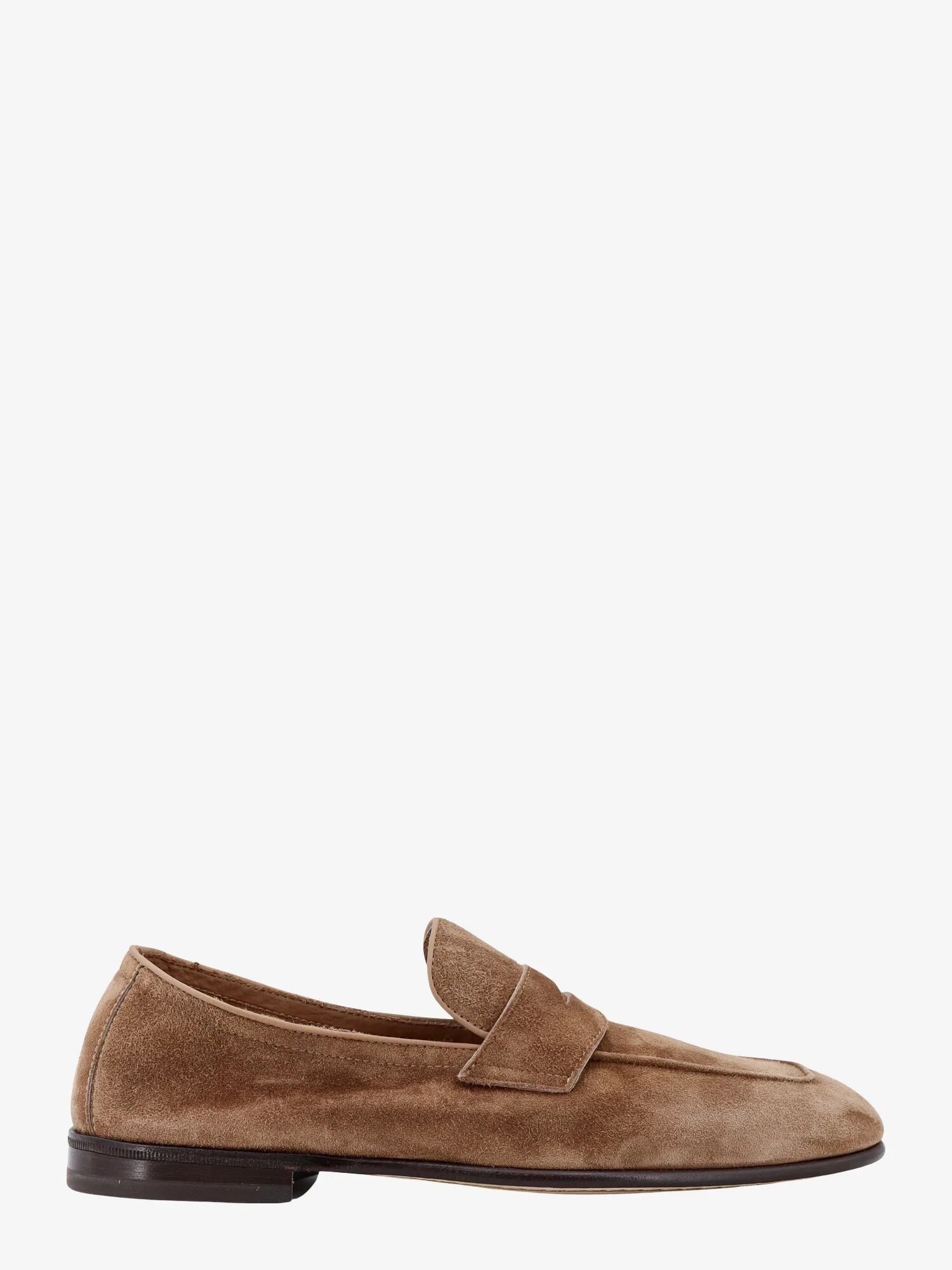Лоферы BRUNELLO CUCINELLI, размер 44 IT, коричневый