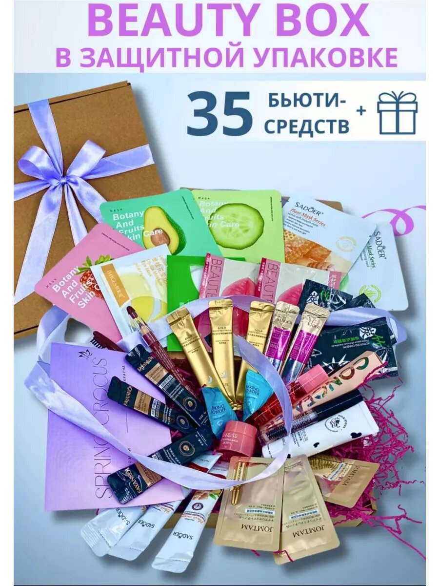 Подарочный набор уходовой косметики бьюти бокс