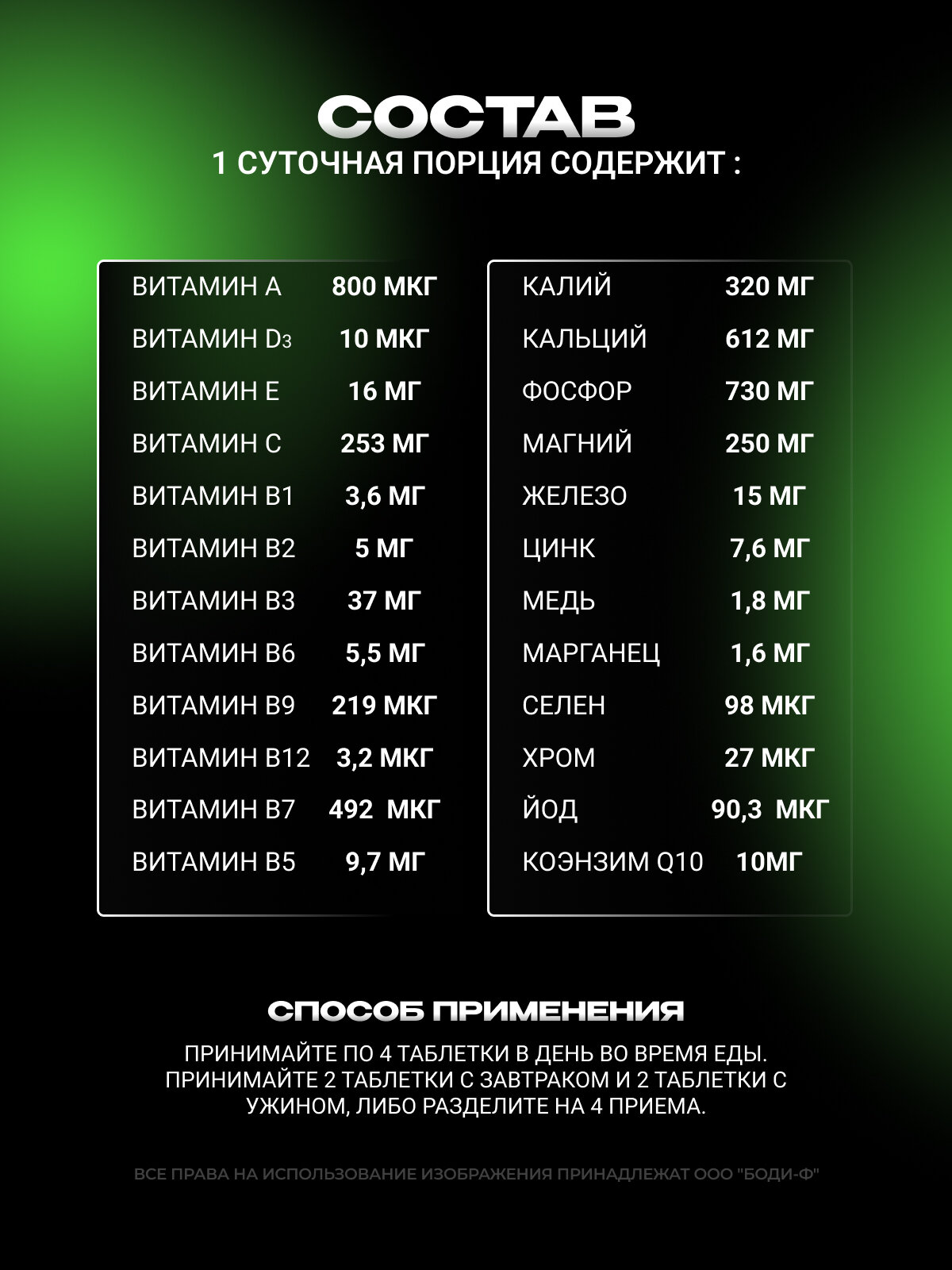 Картинки Витаминно-минеральный комплекс "Euro Vitamins", Scitec Nutrition - 120 таблеток