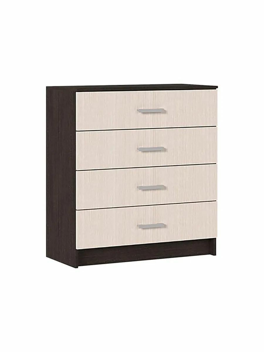 Комод для одежды и хранения вещей Феста с ящиками 85х40.8х93.4 см Венге / Дуб Белфорт