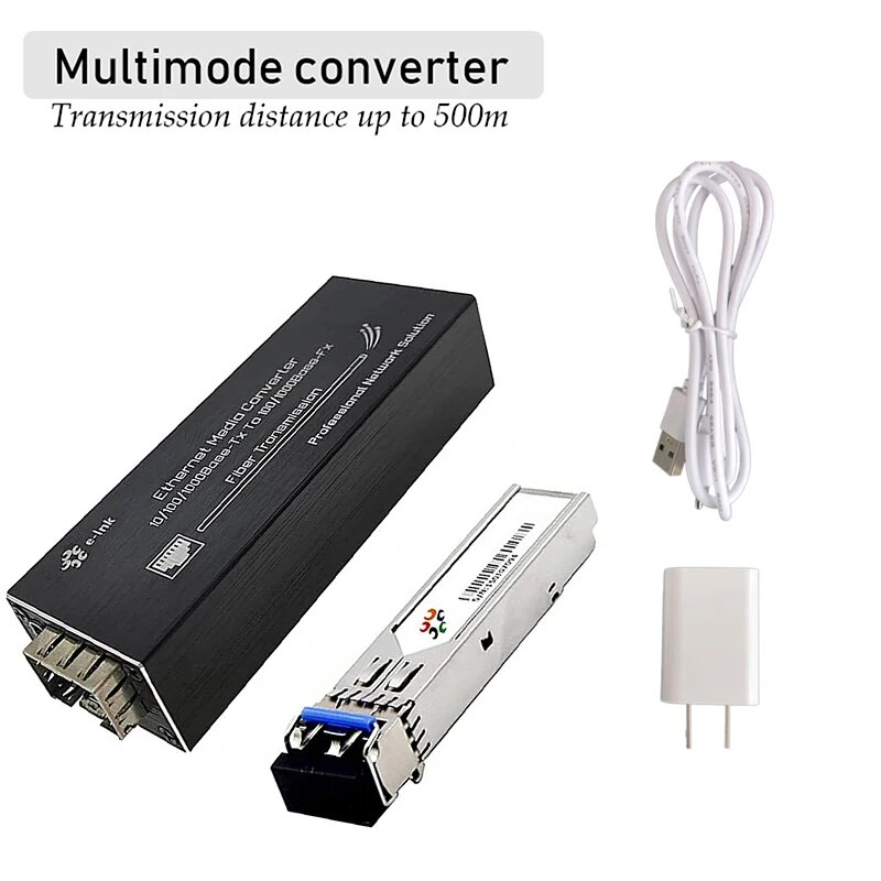Cne-lnk LNK-M3011-SFP Оптоволоконный медиаконвертер Gigabit, Multimode SFP
