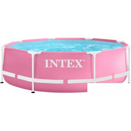 Каркасный бассейн Intex Pink Metal Frame 28290 (244х76 см)