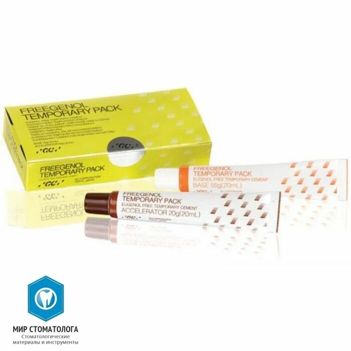 Безэвгенольный цемент Фригенол Темпорери - Freegenol Temporary Pack