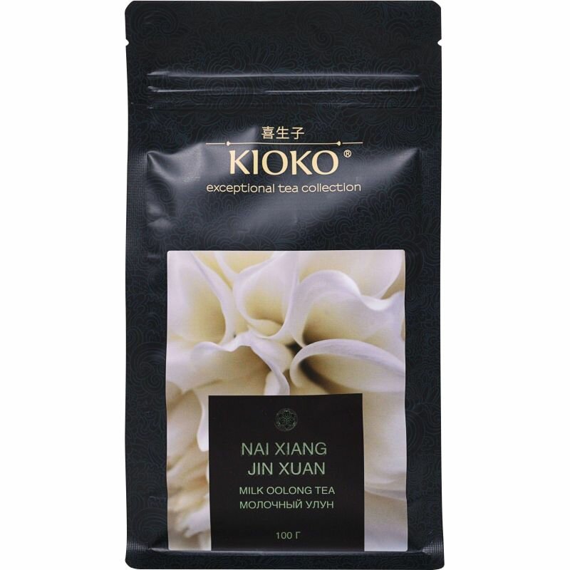 Чай KIOKO NAI XIANG JIN XUAN зеленый Молочный улун, 100 г