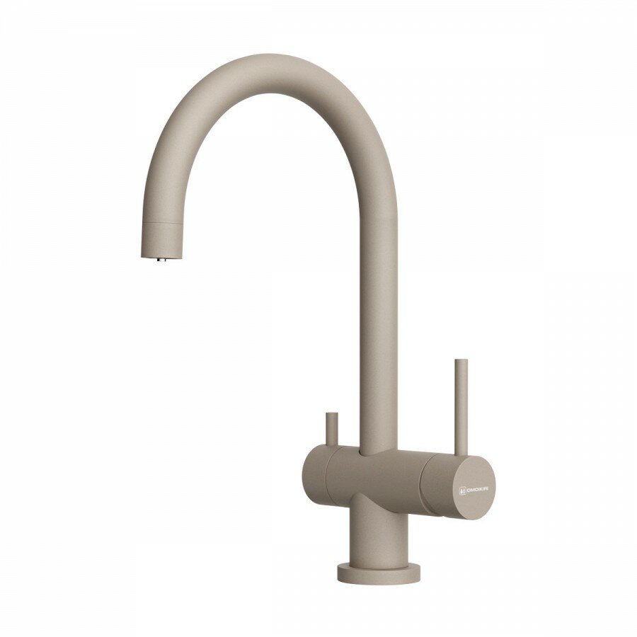 Смеситель для кухни Omoikiri Yamada-P 4974286 на раковину/столешницу бежевый
