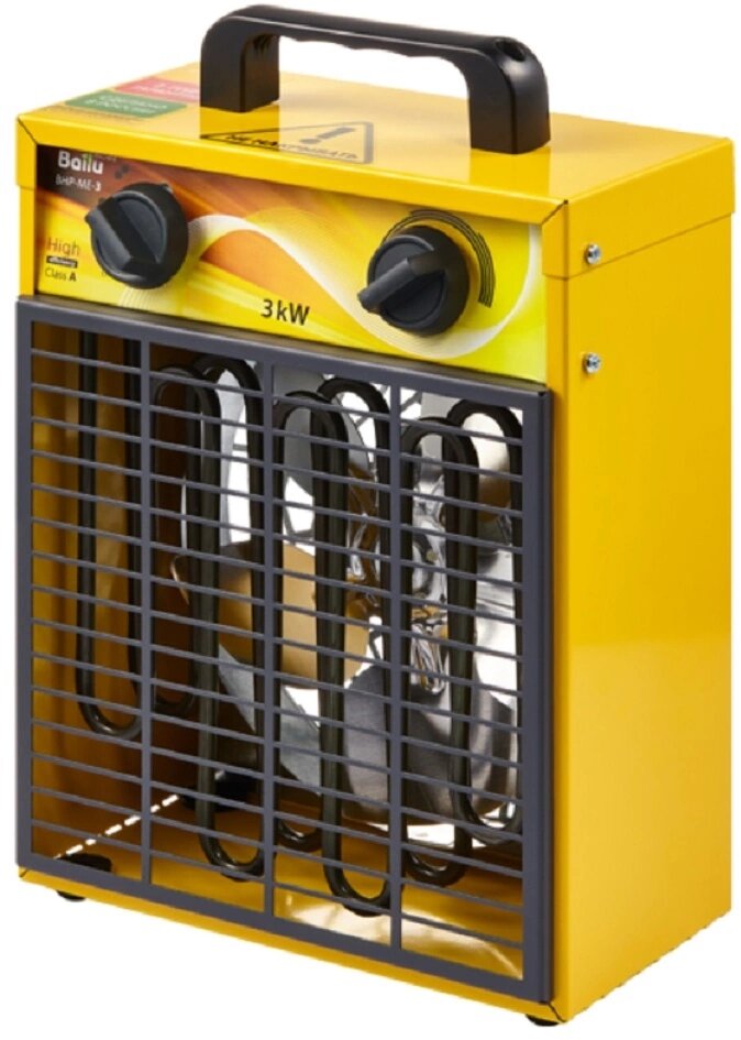 Ballu Тепловая пушка электрическая Ballu BHP-ME-3 3000Вт желтый/черный