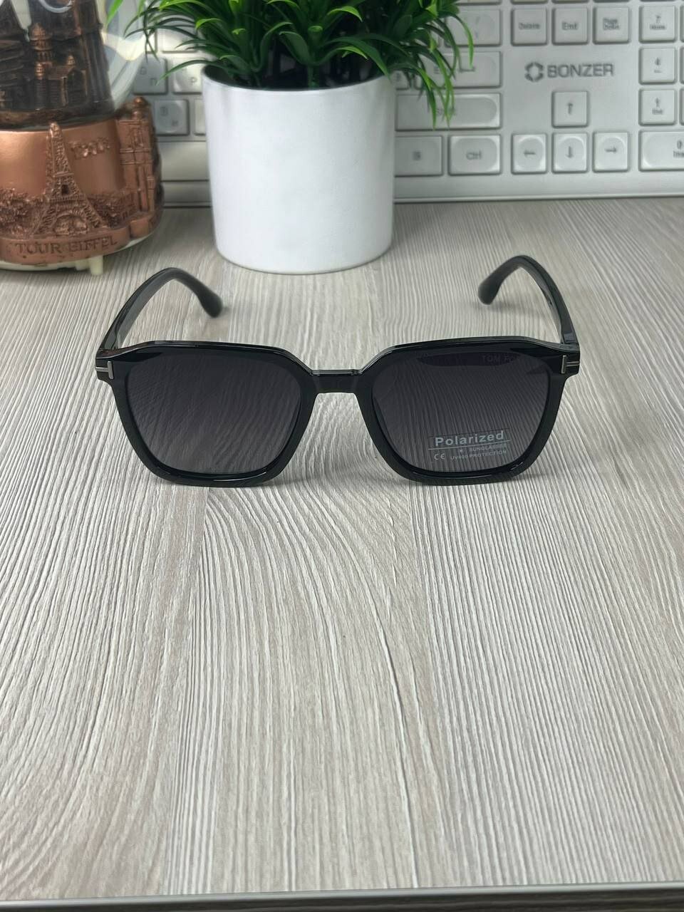 Солнцезащитные очки Tom Ford, хром — фото 1