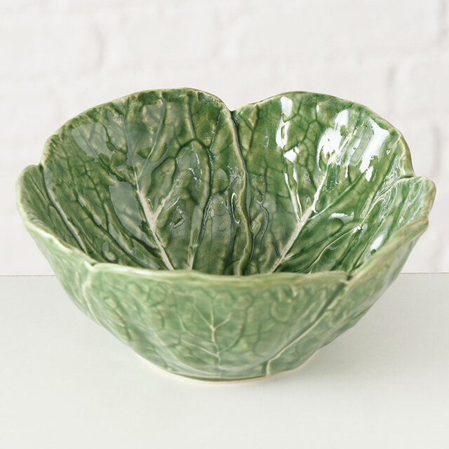Керамический салатник Cabbage Leaf 14 см