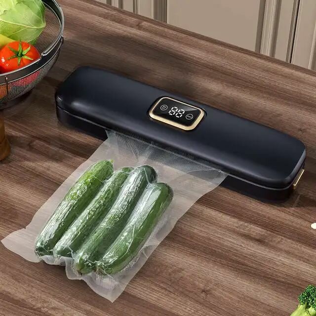 Вакууматор для продуктов с пакетами гермитизатор