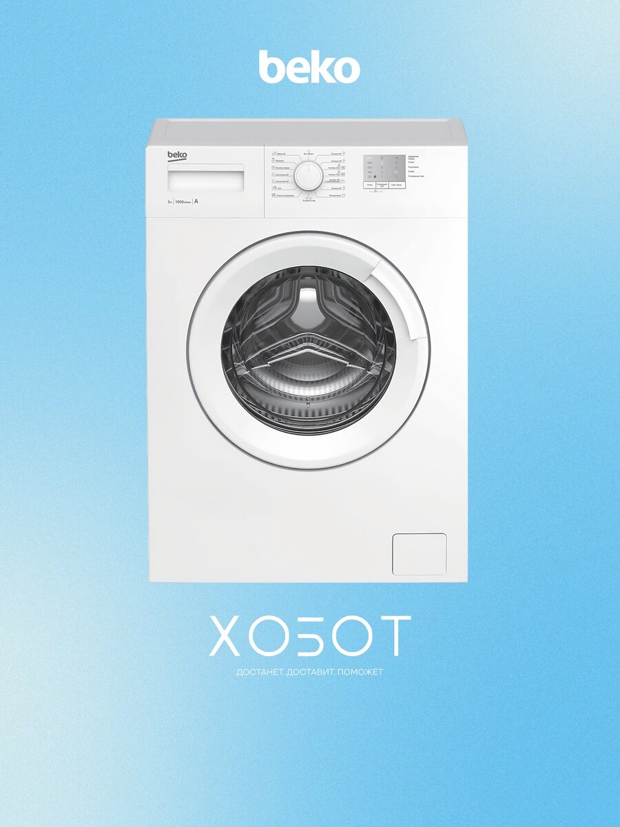 Стиральная машина Beko WRS5511BWW