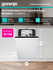 Посудомоечная машина Gorenje GV520E15, загрузка 9 комплектов посу...