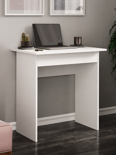 Изображение товара Стол Uno-2 белый письменный, компьютерный, для офиса, для ноутбука, для школьника, с ящиками, для пк