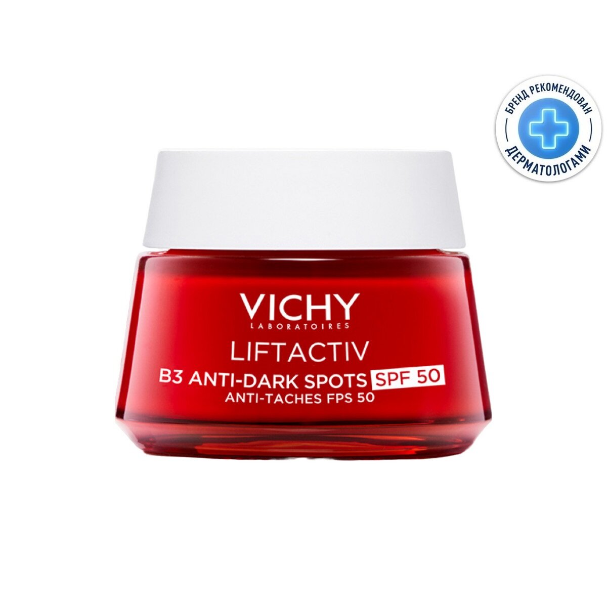 Vichy Лифтактив Крем дневной с витамином В3 против пигментации SPF50 50мл