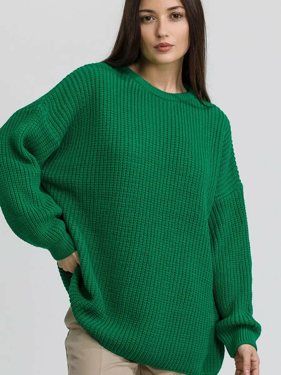 Свитер Happyfox, размер 42-52, , зелeный