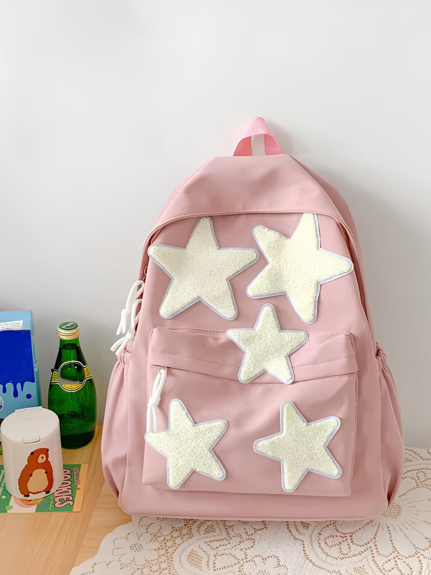 Рюкзак y2k школьный для подростков, портфель городской для девочки — фото 1