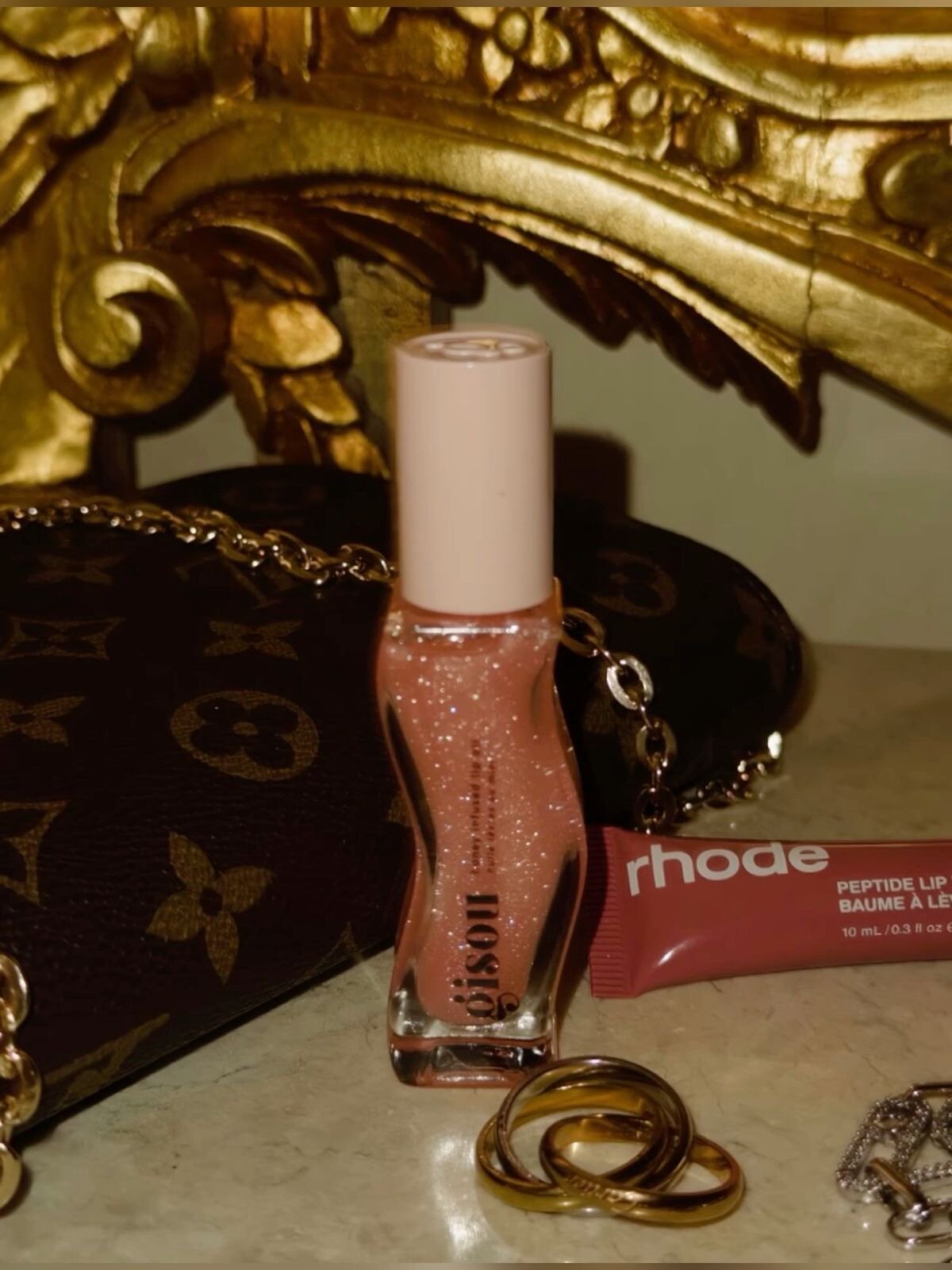 Блеск для губ Gisou "Watermelon Sugar", блеск для придания объема, бесцветный, 8 мл — фото 1