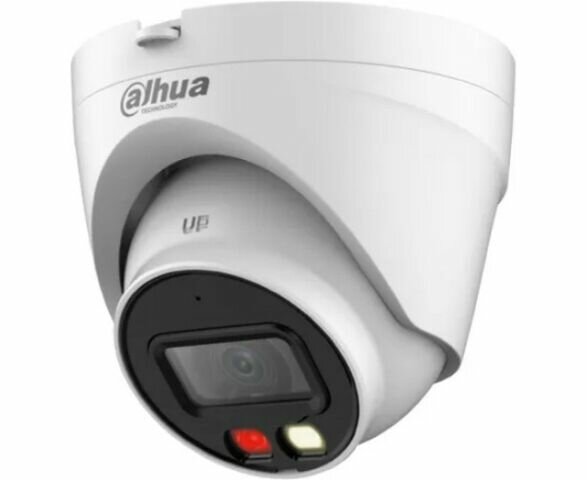 Видеокамера ip DH-IPC-HDW1439VP-A-IL-0280B Dahua, 4Мп, 2 типа подсветки, микрофон. (без слота под карту памяти)