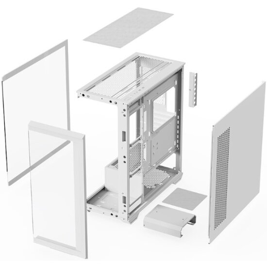 Корпус Xastra Q600 4ARGB-C10-WH, белый — фото 1