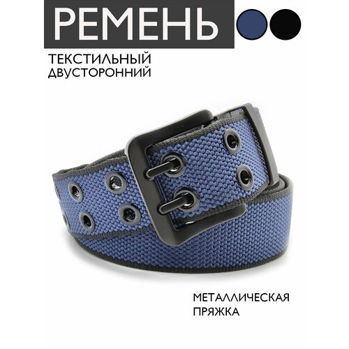 фото Ремень для мужчин и женщин, синий/черный нет бренда