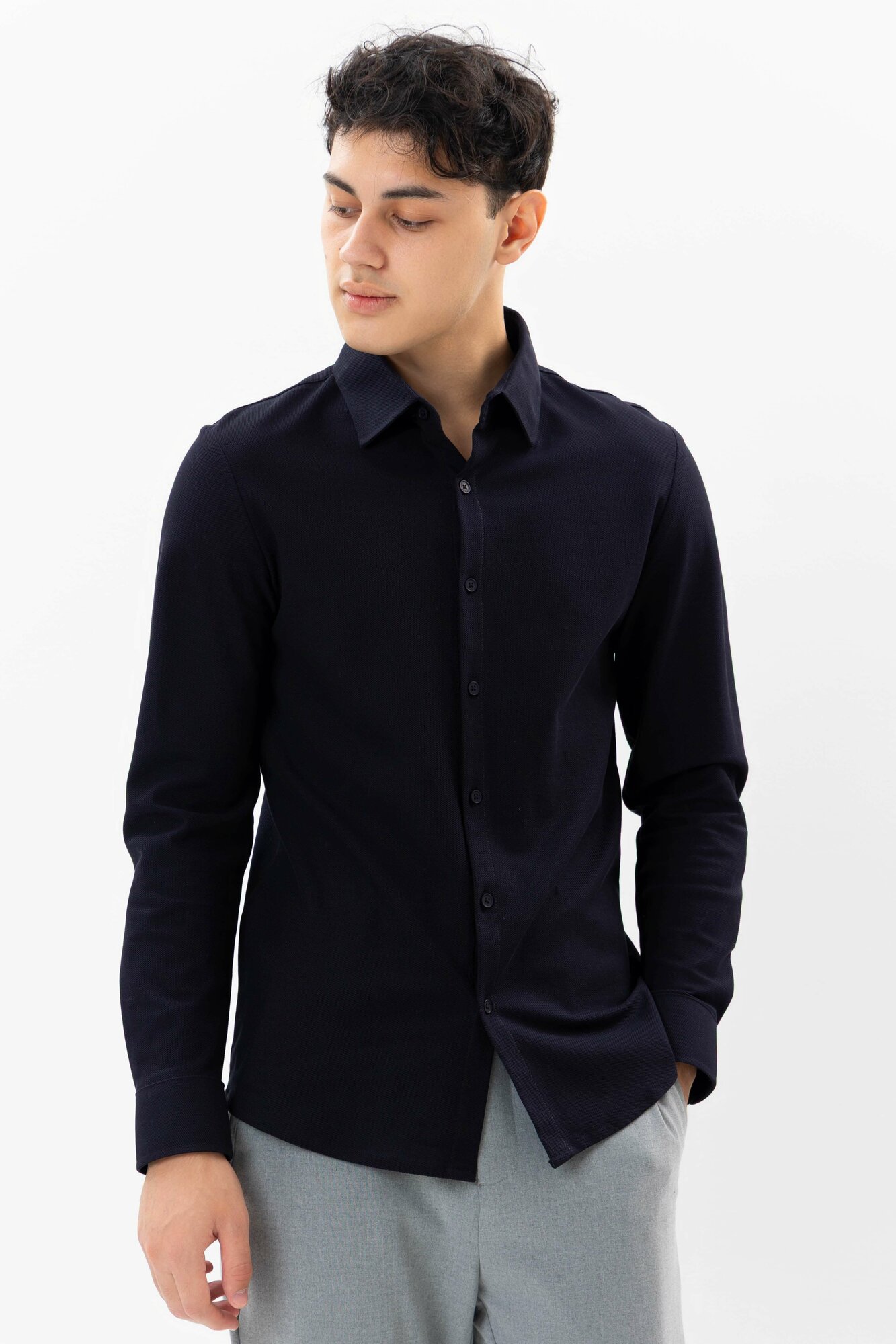 Рубашка TERRA PRO, размер XL, navy