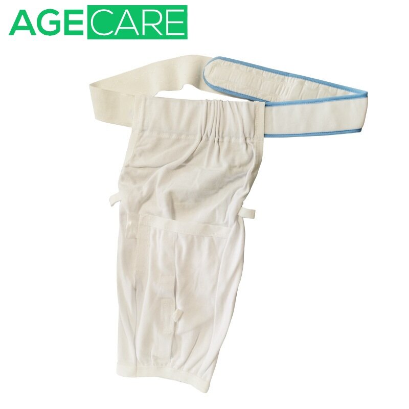 Бандаж для мочеприёмника AgeCare NZ-5010, унисекс, размер М, 100 % хлопок