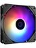 Вентилятор ID-Cooling TF-12025 Pro ARGB, 120х120x25, черный, 4-pi...