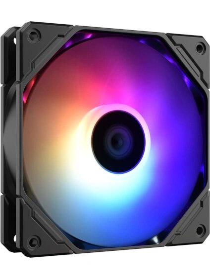 Вентилятор ID-Cooling TF-12025 Pro ARGB, 120х120x25, черный, 4-pin Ret (TF-12025-PRO ARGB)
