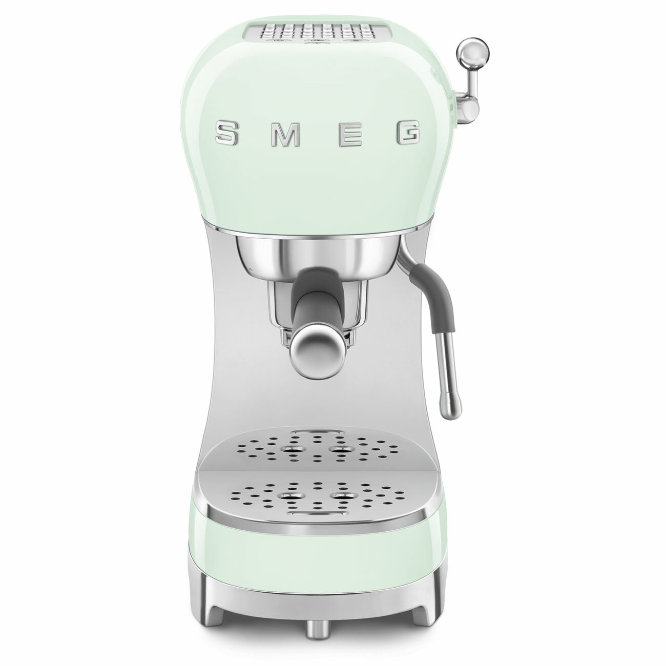 Рожковая кофемашина-эспресс Smeg ECF02PGEU, цвет пастельный зеленый