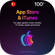 Цифровая подарочная карта App Store & iTunes (100 TRY/TL, Турция)