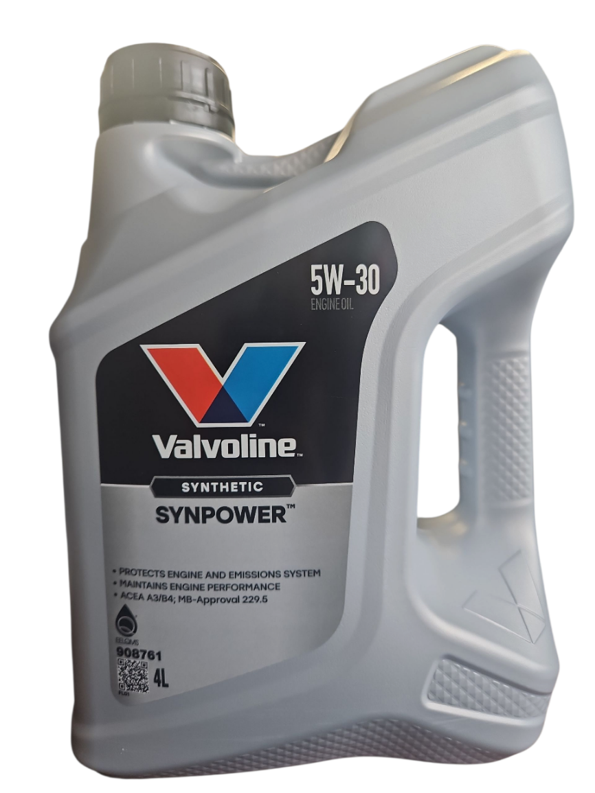 Синтетическое моторное масло VALVOLINE SynPower 5W-30, 4 литра