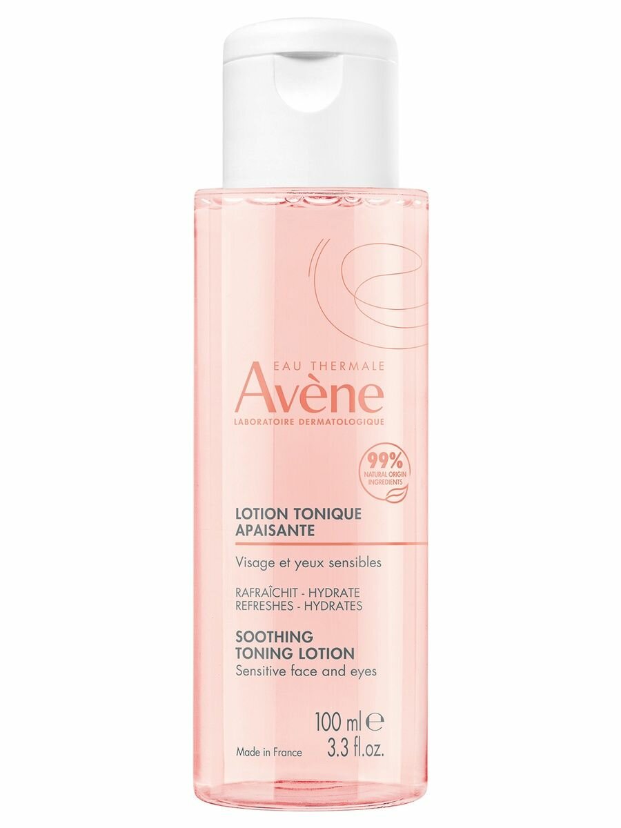 AVENE Тонизирующий успокаивающий лосьон 100 мл