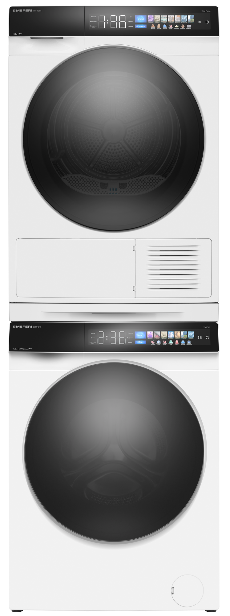 Колонна из стиральной и сушильной машин MS10WH82 COMFORT