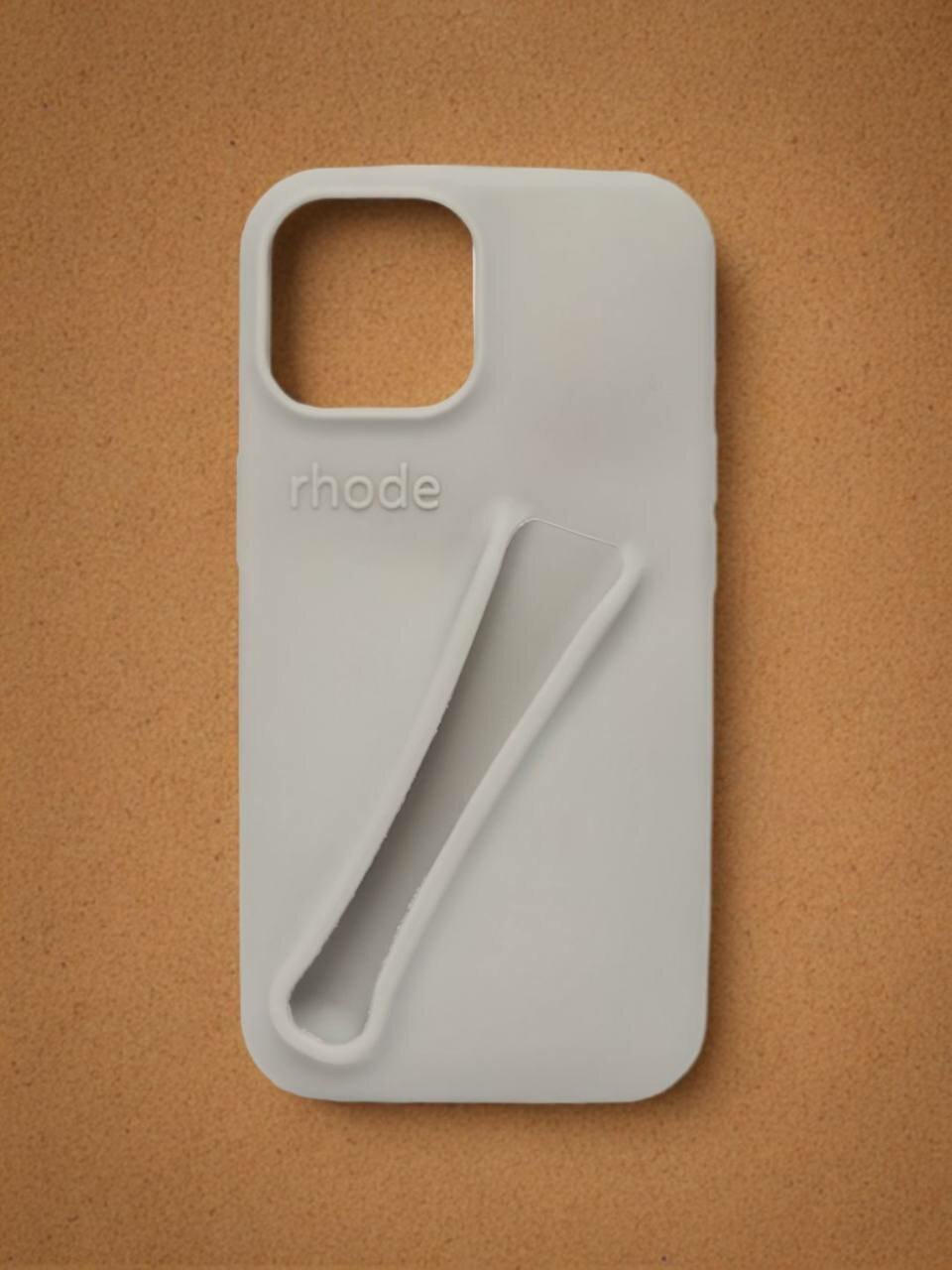 Чехол "RHODE" для iPhone 16 Pro Max, с блеском для губ, в фирменной упаковке