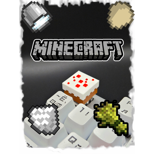 Кейкап КРИПЕР Minecraft для механических клавиатур 1 шт 400₽
