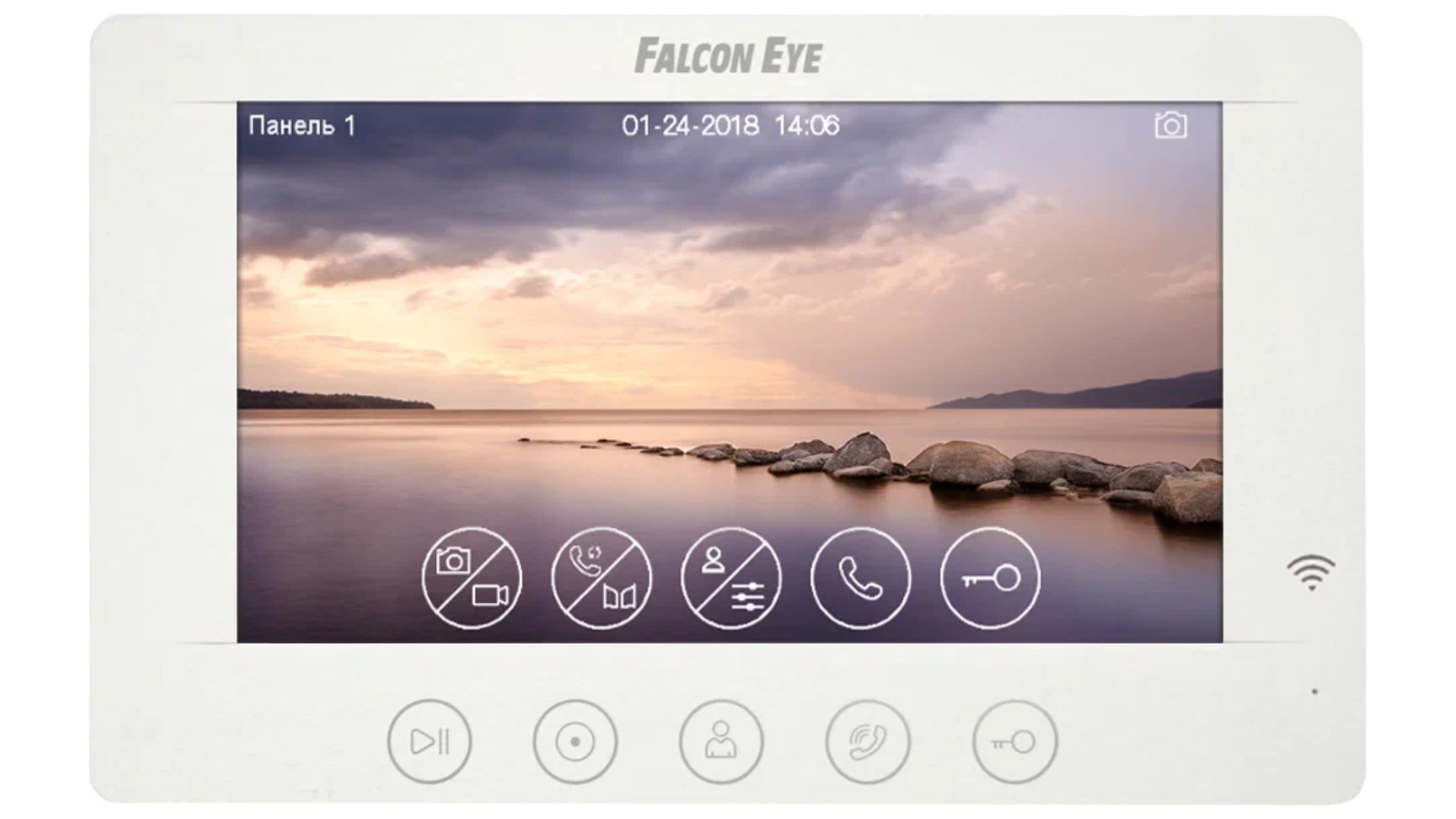 Монитор видеодомофона Falcon Eye Cosmo HD Wi-Fi VZ цветной AHD/CVI/TVI 7