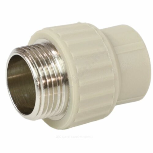 Муфта PP-R комбинированная серая Дн 25х1 НР VALFEX 10130225Г 420₽