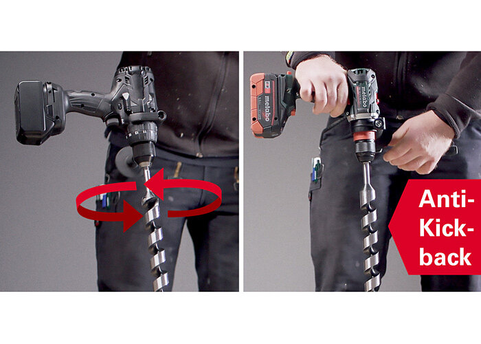 Ударная дрель Metabo "SB 18 LTX BL", 2 аккумулятора, 602360650 — фото 1