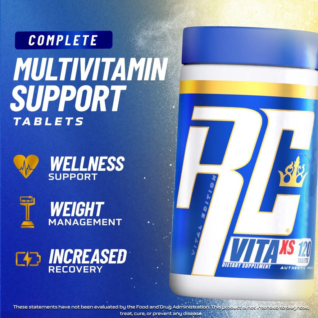 Ronnie Coleman, Vital Edition, Vita XS ™, 120 таблеток, витамины и минералы