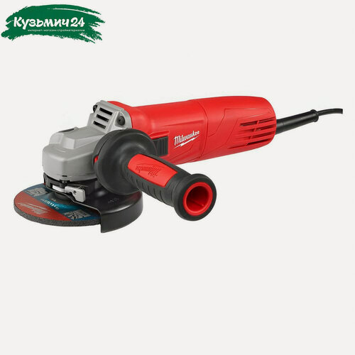 Изображение товара Шлифмашина угловая Milwaukee AGV 10-125 EK 4933451222, 1000 Вт, 11000 об/мин, диск 125 мм