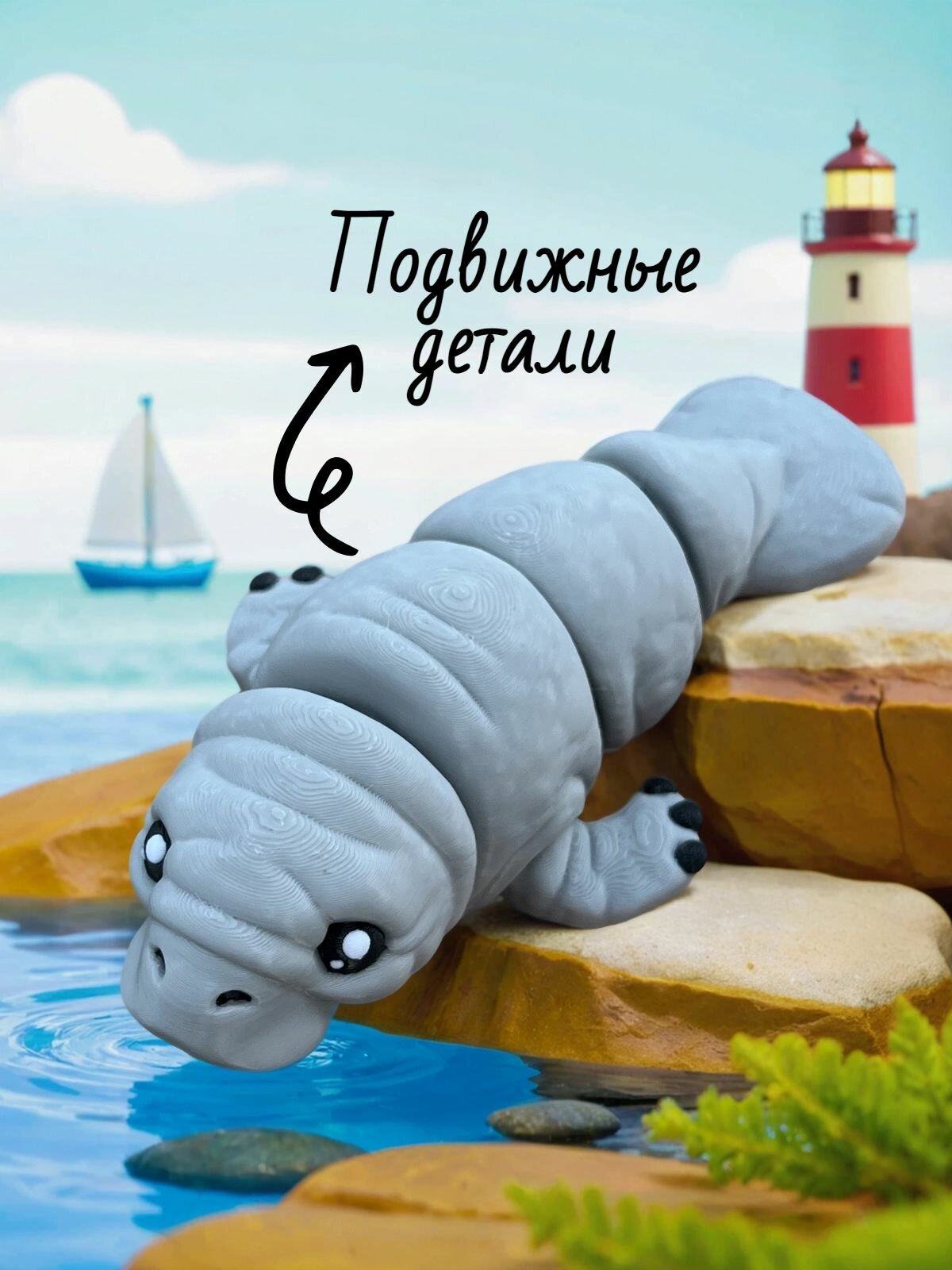 Детская игрушка Ламантин — фото 1