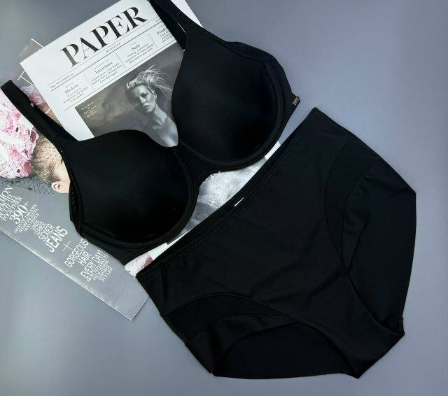 Комплект нижнего белья, размер 78, коричневый — фото 1