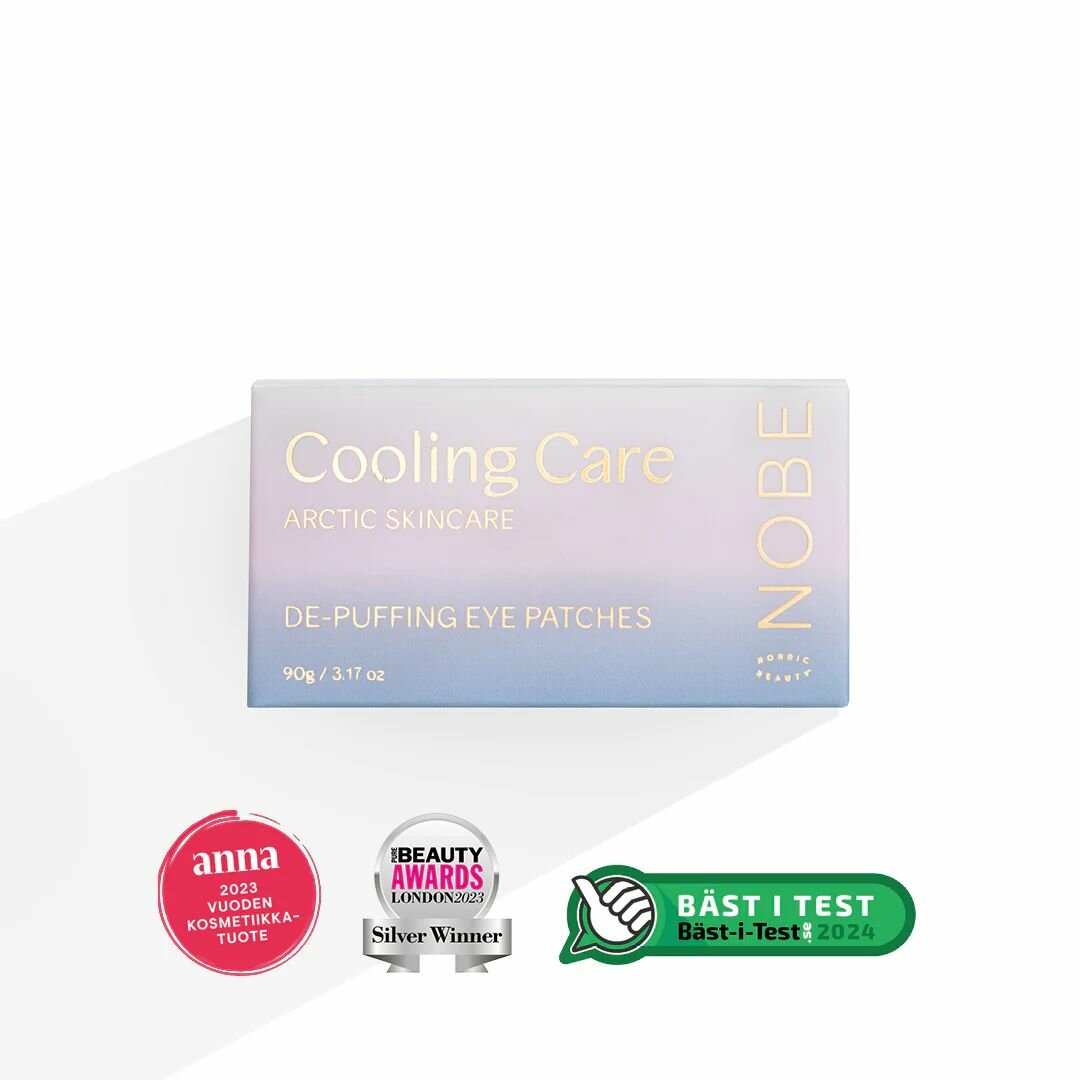Патчи для глаз Nobe Cooling Care De-Puffing Eye Patches, 30 пар.