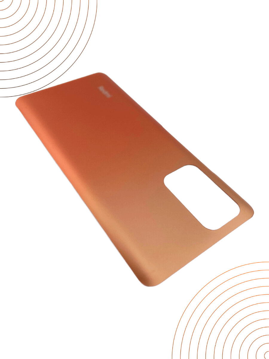 Задняя крышка для Xiaomi Redmi Note 10 Pro (M2101K6G) золотистый (Bronze Gold) — фото 1