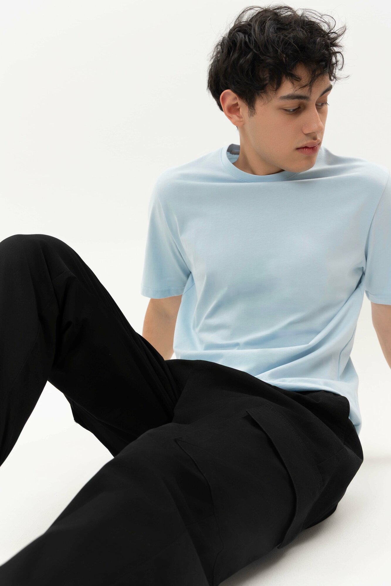 Брюки джоггеры TERRA PRO, размер 34, black — фото 1