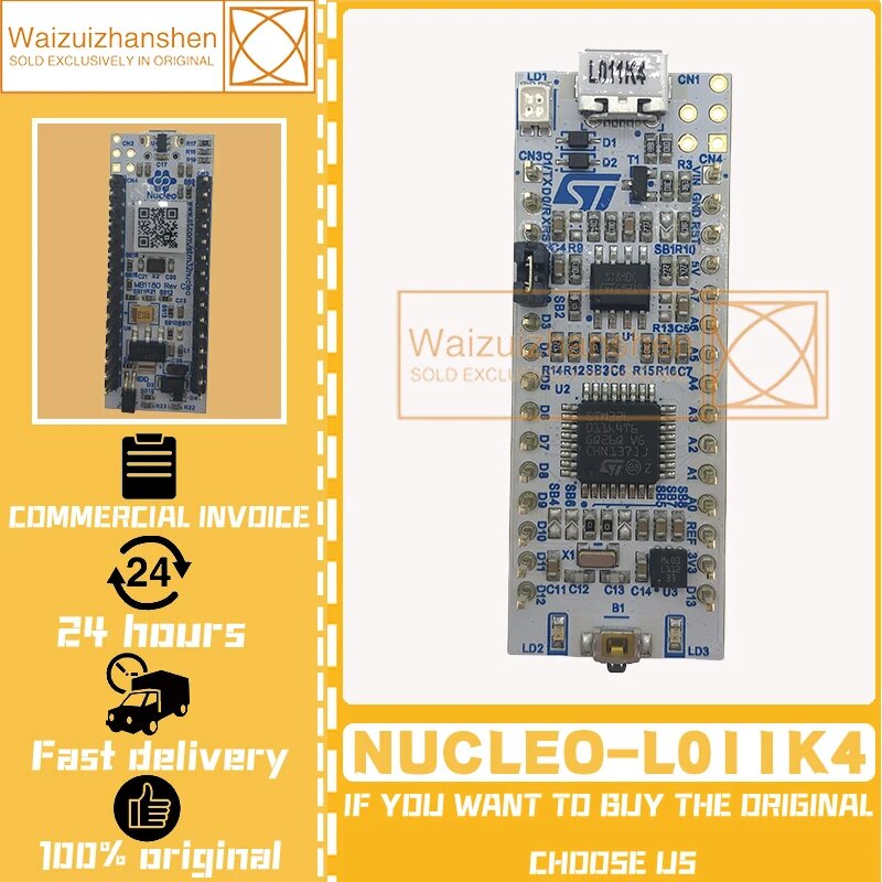1 шт./лот! Новый оригинальный NUCLEO-L011K4 STM32L011K4T6 макетная плата, оценочная плата поддерживает Arduino STM32L на складе