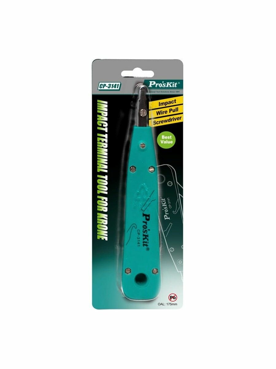 Инструмент для разделки контактов KRONE Pro'sKit CP-3141 — фото 1