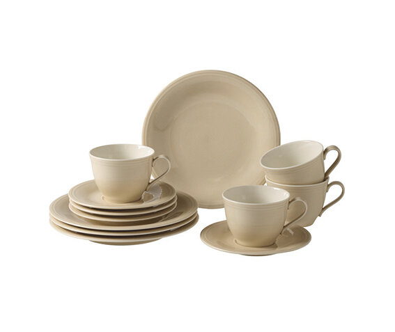 Кофейный сервиз, 12 предметов, Color Loop Send, Villeroy & Boch, Премиум-Фарфор