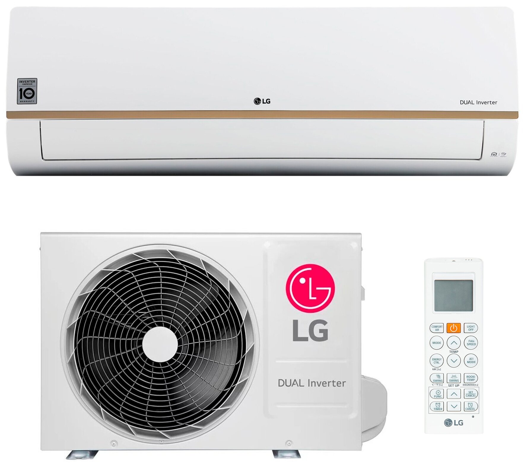 Сплит-система LG Smart Line TC18GQ до 50 м²