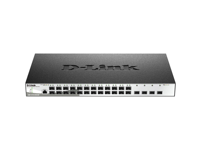 Коммутатор DGS-1210-28XS/ME/B2A (L2) 4x10гбит/с 24SFP управляемый